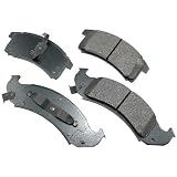 Akebono ACT505 ProACT Ultra-Premium Ceramic Brake Pad Set by Akebono