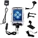 Car / Auto Multi Adapter Mount Holder GPS Navigation Kit for the HP iPaq rx3417 with built in charger - Gomadic Brand
