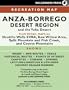 MAP Anza-Borrego Desert Region