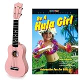 Hula Special: Hot Hula Pink Ukulele, Be a Hula Girl DVD & Hula Costume