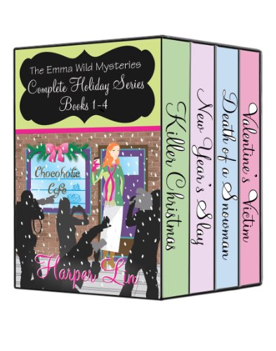 The Emma Wild Mysteries Box Set: Complete Holiday Collection Books 1-4  (Cozy Romantic Mysteries with Recipes)