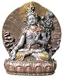 White Tara Figurine - Cold Cast Resin - 6'' Height White Tara Figurine - Cold Cast Resin - 6'' Height