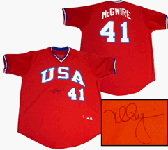 Steiner Sports MLB Saint Louis Cardinals Mark McGwire USA Jersey