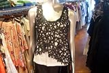 Marithe Francois Girbaud - Marithe Francois Girbaud Laser Cut Sporcity Gally Top Size 8