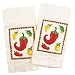 Chili Peppers Applique Kitchen Towel - Set of 2