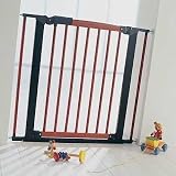 Baby Dan Avantgarde Dark Wood and Black Baby Safety Gate  71cm - 78 cm