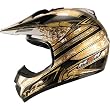 M2R Nemesis Adult X2.5 Off-Road Motorcycle Helmet - Gold