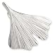 Schmuck-Pur Vollkommen echt Silber Ginkgo-Blatt-Anhänger 3,50cm