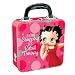 Vandor 7-1/4 by 3 by 9-1/2-Inch Betty Boop Square Tin Tote, Multicolored