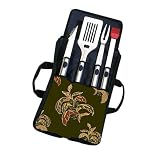 Review Two Dogs Designs  / Two Dogs Banana Leaves 4-pc. Utensil Set