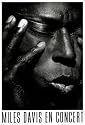 Miles Davis (En Concert, Hands on Face) Music Poster Print - 24" X 36"