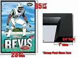 Framed Darrelle Revis New York Jets Poster Nfl Fr 1076