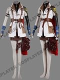 Japanese Anime Final Fantasy XIII Cosplay Costume - Lightning Outfit Set