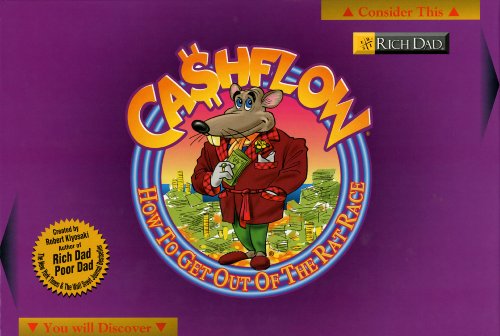 Rich Dad Cashflow 101 board game with CD's