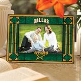 Dallas Stars Landscape Art Glass Picture Frame