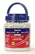 Crosman AirSoft 5,000 ct. Bottle White Heavy AirSoft BBs
