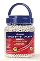 Crosman Softair 5,000 ct. Bottle White Heavy Airsoft BBs (6mm, 0.20g)