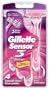 Gillette Sensor3 Disposable Razors for Women, 4 Count - FREE W/MAIL-IN REBATE (In Box)