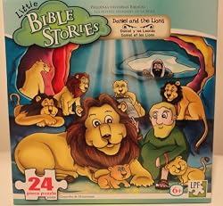 Little Bible Stories 24 Piece Puzzle - Daniel and the Lions