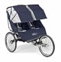 SALE Baby Jogger Performance Double Series 20 Inch Wheels Navy-Silver