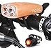 Cycle Torch Night Owl USB Rechargeable Bike Light Set, Perfect Commuter Safety front and back Bicycle Light LED Combo, Bright USB TAIL LIGHT Included, Compatible with Mountain, Road, Kids & City Bicy