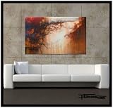 XL MODERN CANVAS WALL ART-VALID POINT Limited Edition, Hand Embellished, Giclee on canvas, Textured Abstract Painting 48 x 30 x 1.5