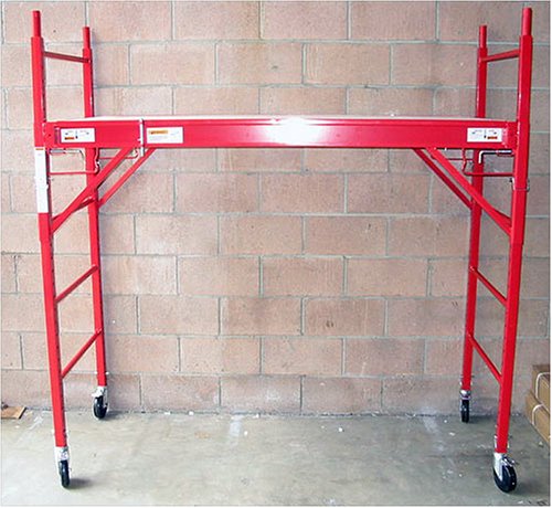 Industrial Mobile Stackable Scaffolding Scaffold - 1000 Lb Load Capacity
