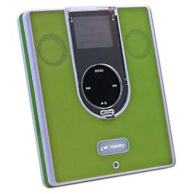Aiptek Fidelity Mist II Speaker for iPod nano 2G (Green) by Aiptek