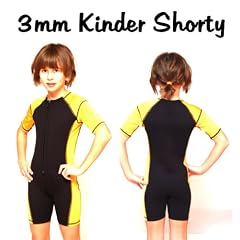 3 mm Kinder Neopren Shorty mit Lycra-Eins�tzen in Gr��e 104 - 110 f�r ca. 4-5 Jahre Neoprenanzug