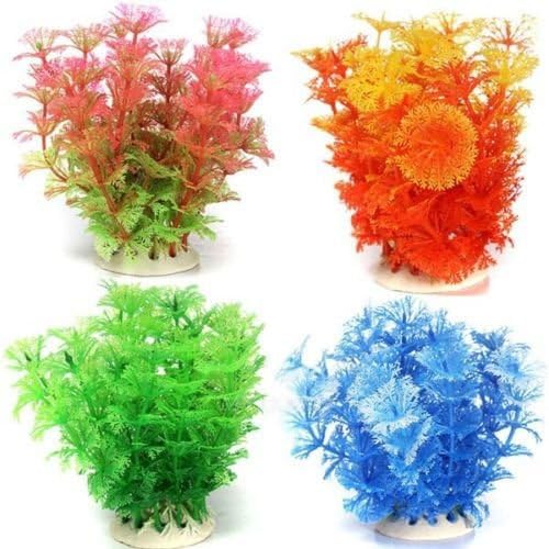Artificial Plastic Grass Water Plant For Fish Tank Aquarium Ornament Decoration no.72