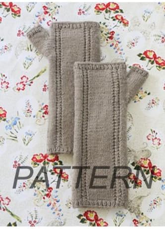 Blue Sky Alpacas Royal Petites Windsor Mitts PATTERN ONLY