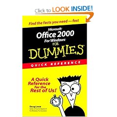 Microsoft Office 2000 for Windows for Dummies Quick Reference