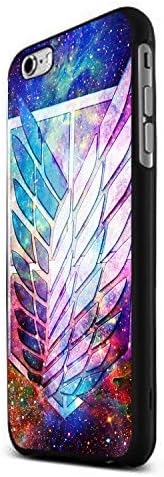 Nebula Galaxy Attack on Titan Iphone 6 Black