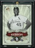 2006 Upper Deck SP Legendary Cuts Bob Gibson St. Louis Cardinals Baseball Card #9- Mint Condition - Shipped In Protective ScrewDown Display Case!