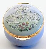Enamel Box -Tooth Fairy Lambs