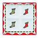 Fitz and Floyd Stocking Stuffers Tray with Snack Plates