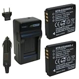 Wasabi Power Battery and Charger Kit for Pentax D-LI106 and Pentax X90