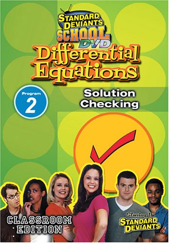 Standard Deviants: Differential Equations Module 2 - Solution =