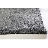 Bliss Grey Shag Rug Size: 5' x 7'