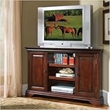 Home Styles Lafayette Corner Entertainment TV Stand in Cherry