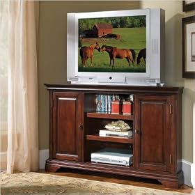 Lafayette Corner Entertainment Stand - Cherry by