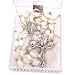 M.O.P. Rosary Handcrafted from Mother of Pearl (56 cm or 22")
