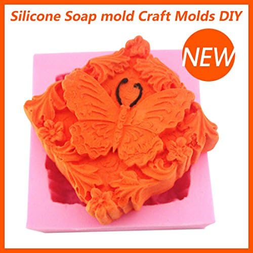 Cjeremy2000 C54 Butterfly Craft Art Silicone Soap mold Craft Molds DIY Handmade Candle Molds