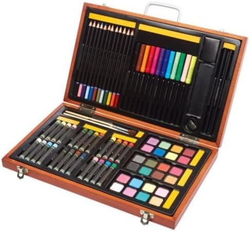 Amazing Gift! Kid's Professional 82 Pieces Sketch and Drawing Pencil Set Kit / Art Materials Portraits Draw Painting Pencil Colored Professional Photo Beginners Drafting Graphic Designer Easy Sketchbook Pens Picture Sticks Pastel Stuff Supplies Birthday Gift Item Shop Store Buy Gear Friend Mom Dad Brother Sister The Best High Quality Unique Special Creative