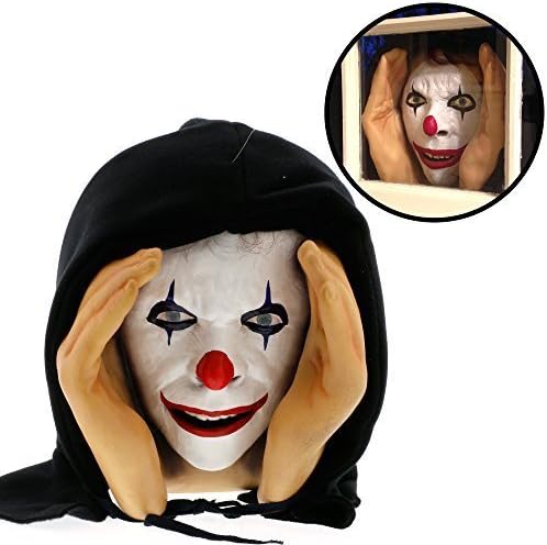 Halloween Decoration - Scary Peeper - Giggle - The True-to-Life Window Prop that will scare your socks off by Scary Peepers