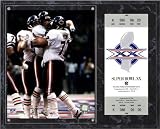 William Perry Chicago Bears 12x15 Super Bowl XX Plaque with Replica Ticket