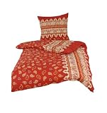 Kinzler B-02426 Microfaser Bettwsche Garnitur Provence 2-teilig, bestehend aus 135/200 + 80/80cm mit Reiverschlu