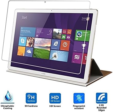 Huawei MateBook 12 Screen Protector,TYDEUS 9H Hardness Ultra-thin Shatterproof Anti-Scratch HD Clear Ballistic Tempered Glass Screen Protector for 12 inch Huawei MateBook Tablet Huawei MateBook Glass