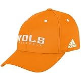 adidas Tennessee Volunteers Orange Coaches Structured Adjustable Hat