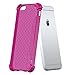 LUVVITT [Clear Grip] Soft Slim Flexible TPU Back Cover Transparent Rubber Case designed for Apple iPhone 6 / iPhone 6s (4.7) Transparent Pink
